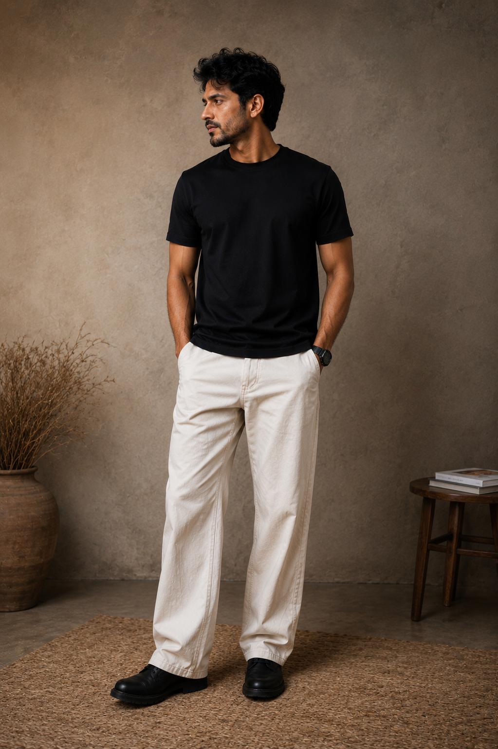 BASIX Classic Tee Black