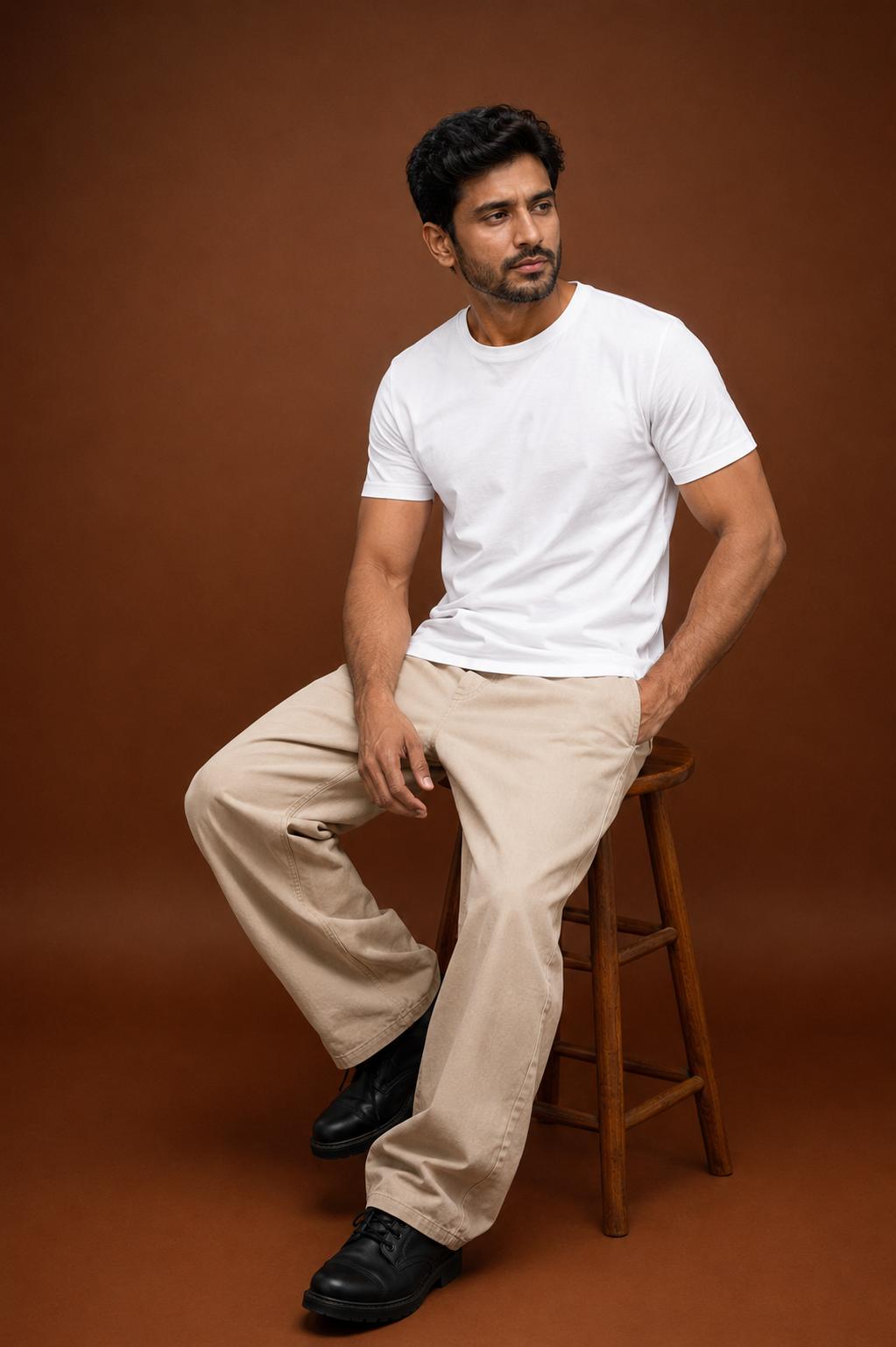 BASIX Classic Tee White